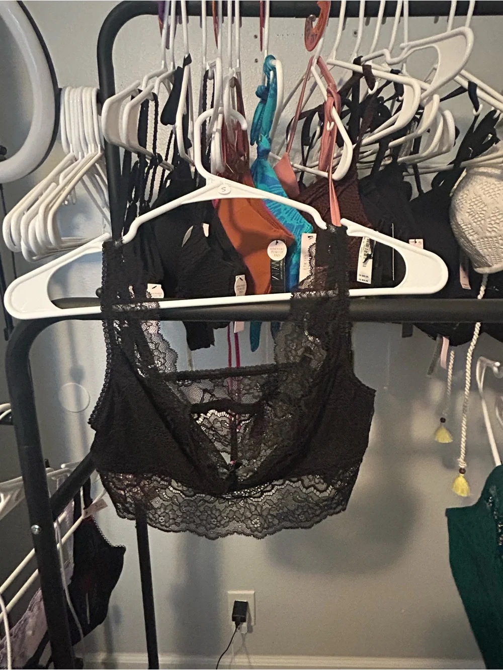 Victoria's Secret Black Lace Bralette